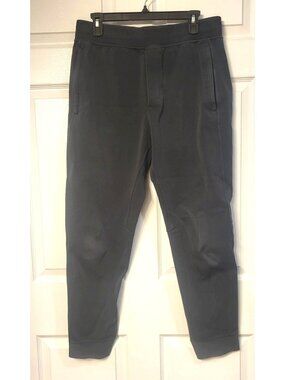 Lululemon Intent Jogger Gray Size L Zip Pockets Hidden Waist Tie Active